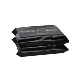 MOQ 100Pcs Custom Logo Black Mailing Bag, Courier Pouch