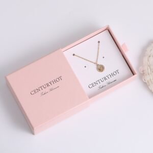 MOQ 100Pcs Custom Logo white paper hanging tag necklace & earring card