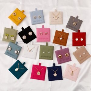 Bulk 50Pcs Custom Logo Single Necklace Box Clip Halloween